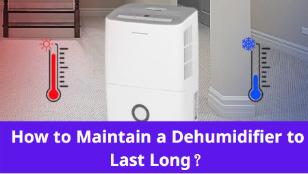 How to Maintain a Dehumidifier to Last Long 1