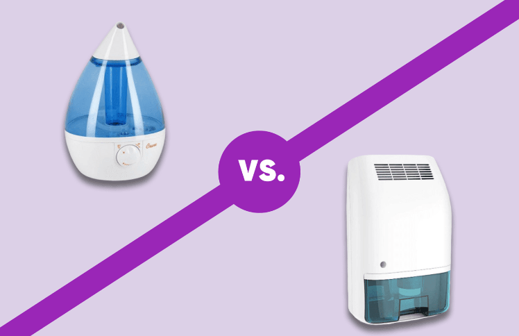 Air purifier vs. Dehumidifier